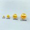 1000pcs Pearl Beads for Crafts 6mm Resin Pearl for Jewelry Making Round Bulk Pearls Beads with Hole for Necklaces Bracelets Earrings Making Jewelry Decoration(Gold Yellow)